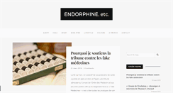 Desktop Screenshot of endorphine.fr